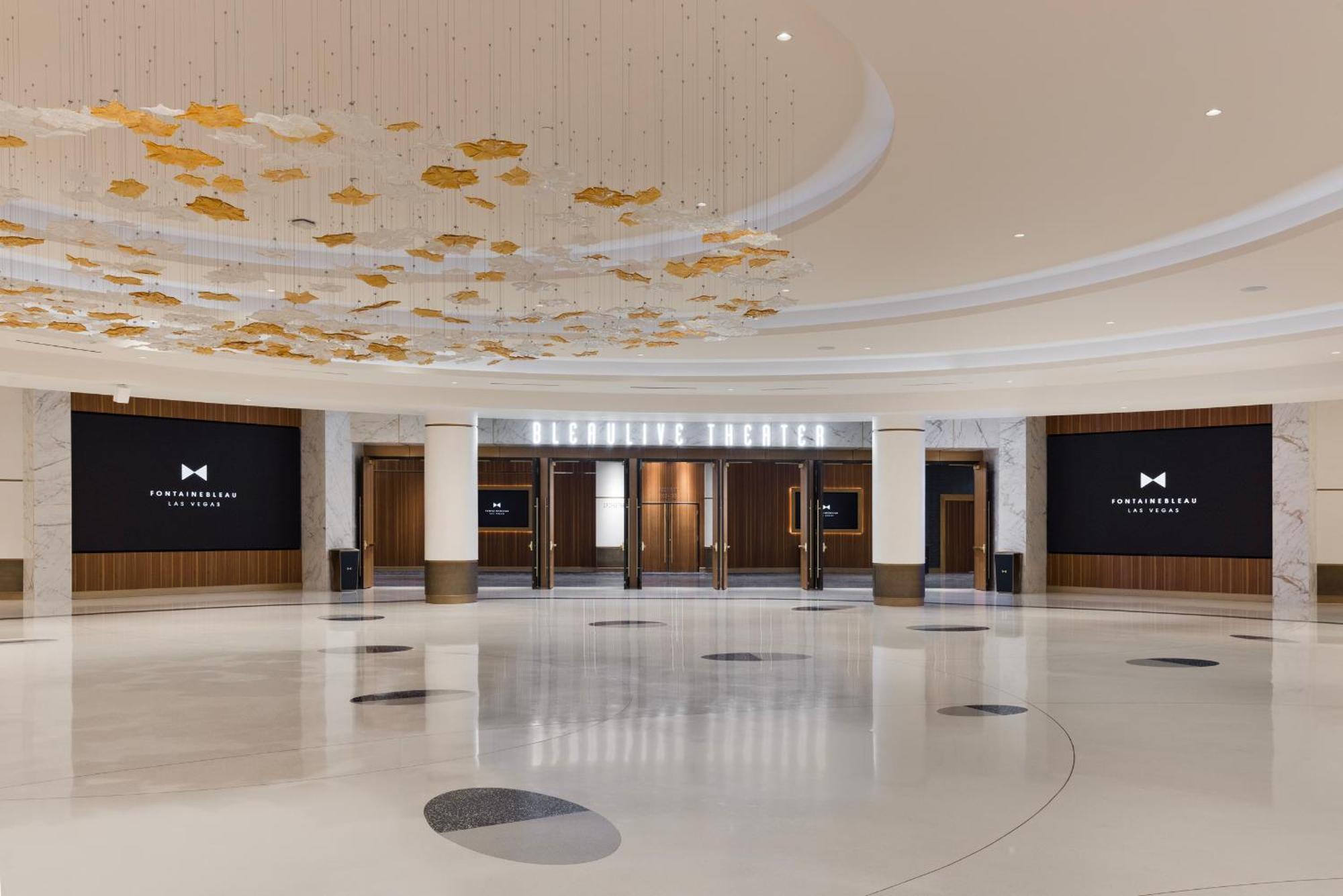 Fontainebleau 라스베이거스 외부 사진 The lobby of the hotel