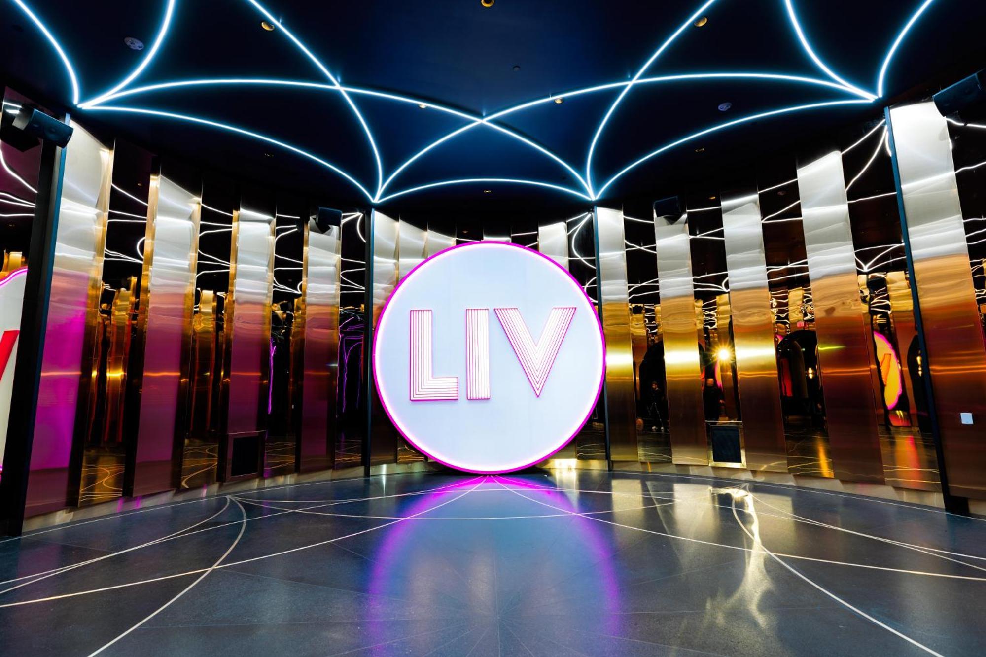 Fontainebleau 라스베이거스 외부 사진 The entrance to LIV